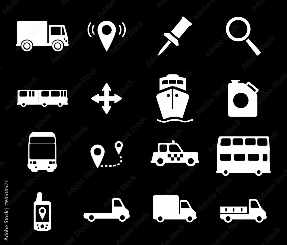 Navigation simply icons Navigation simply icons