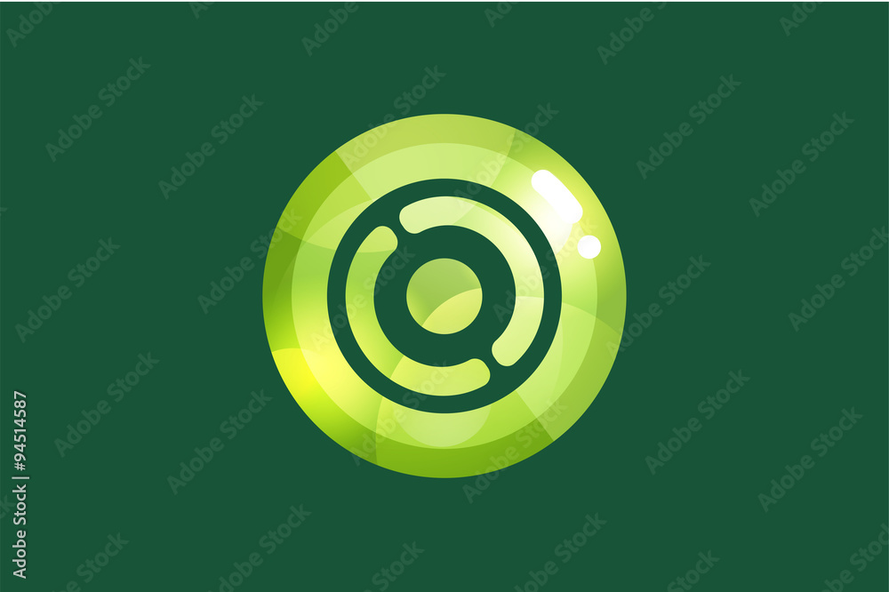 Technology circle logo