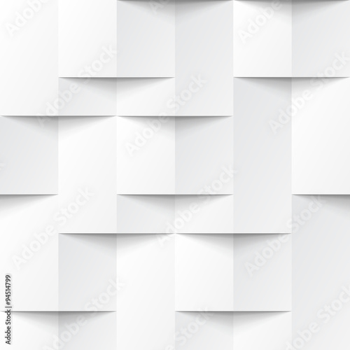 Tapety Biała bezszwowa geometryczna tekstura