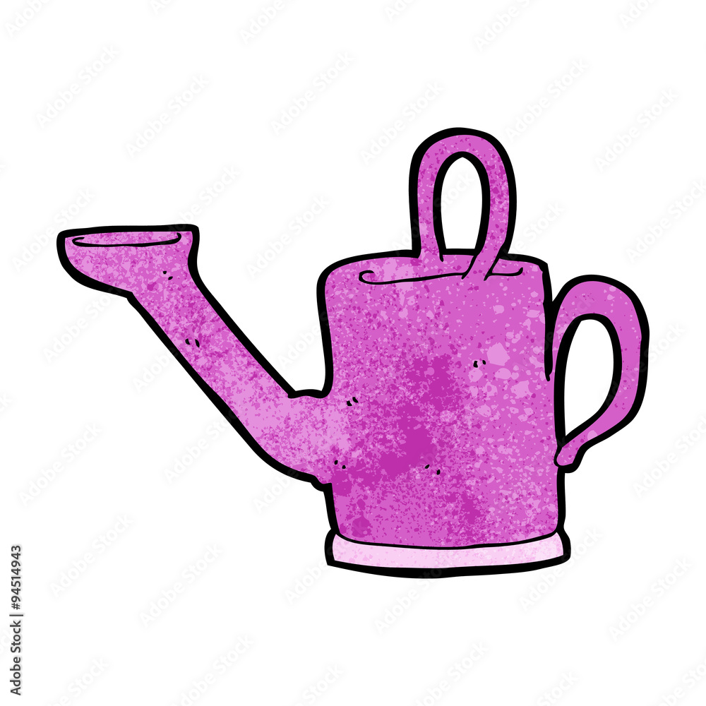Obraz premium watering can cartoon
