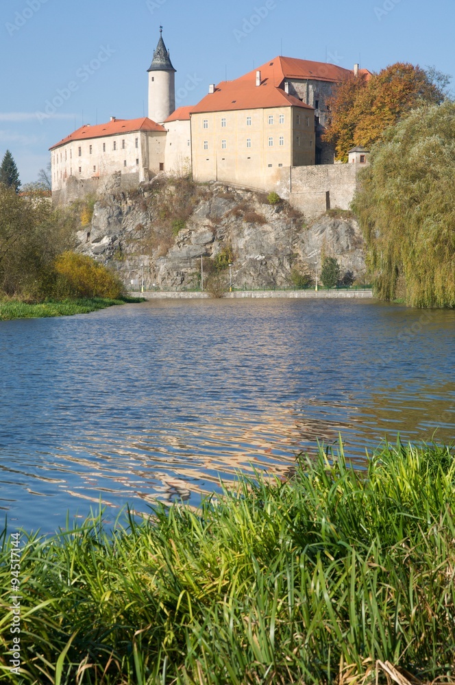 Castle Ledec nad Sazavou in Central Bohemia, Czech republic. Castle Ledec nad Sazavou in Central Bohemia, Czech republic.