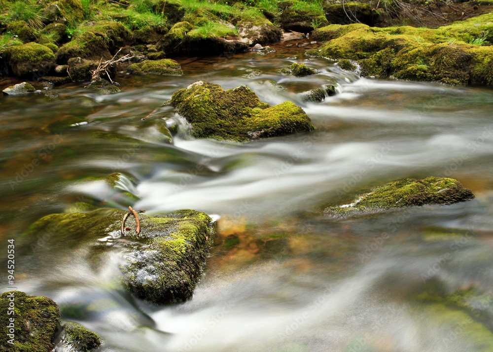 River in Wales (Sgwd yr Eira - Brecon Beacons) River in Wales (Sgwd yr Eira - Brecon Beacons)