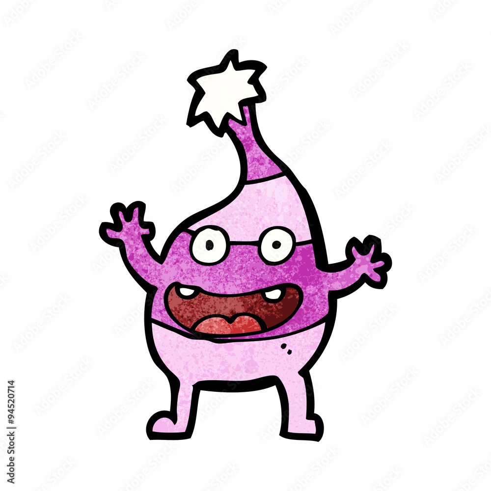 cartoon funny creature