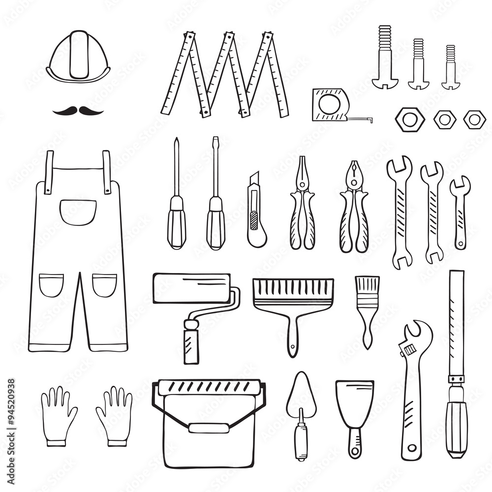 Lifting crane hand drawn outline doodle icon. Construction industry vector  sketch illustration with lifting crane for print, web, mobile and  infographics isolated on white background. Stock Vector | Adobe Stock
