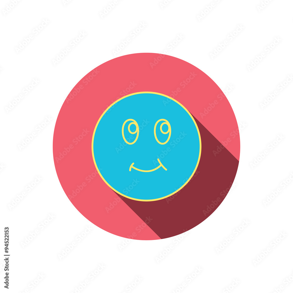 Smile icon. Positive happy face sign. Smile icon. Positive happy face sign.