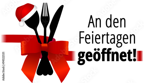 An den Feiertagen geöffnet