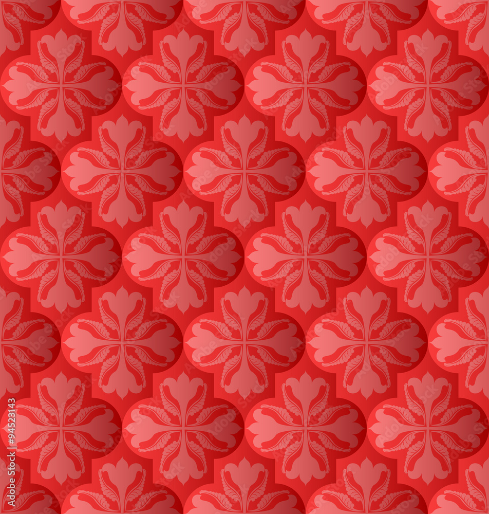 red pattern seamless with ornament red pattern seamless with ornament