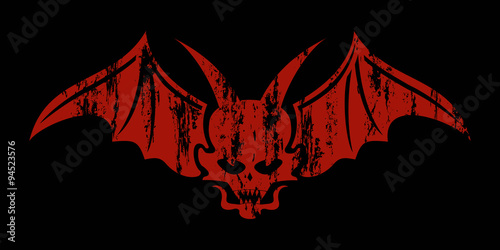 Concept design vector , red devil