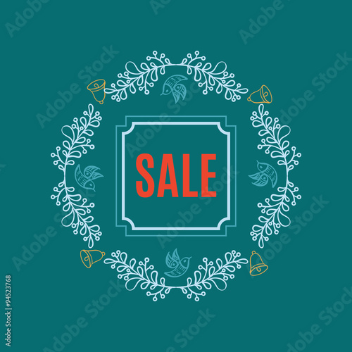 Bright Christmas sale banner