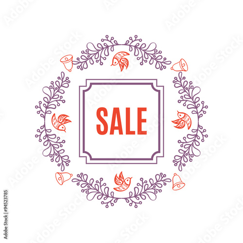 Bright Christmas sale banner