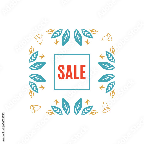 Bright Christmas sale banner