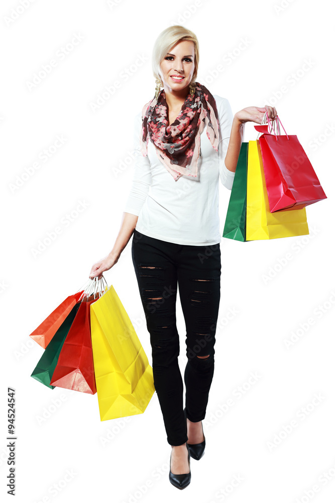 Shopping woman