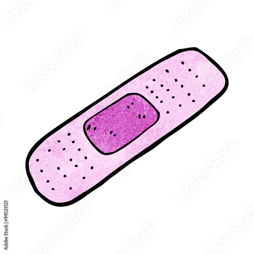 cartoon medical plaster