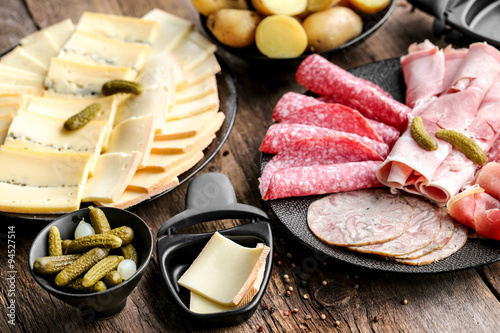 Foto raclette