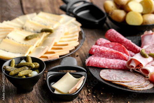 Canvas Print raclette