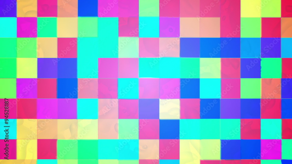 Broadcast Twinkling Hi-Tech Blocks, Multi Color, Abstract, HD Broadcast Twinkling Hi-Tech Blocks, Multi Color, Abstract, HD