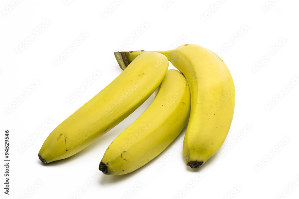 bananas, isolated  background