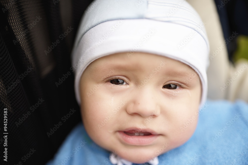 Portrait of the small child who cried Portrait of the small child who cried