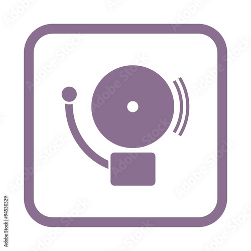 Alarm icon, School icon