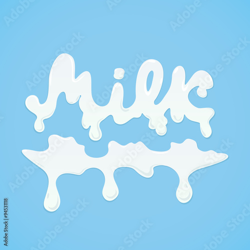Milk drops
