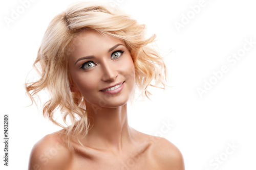 Beautiful blonde girl