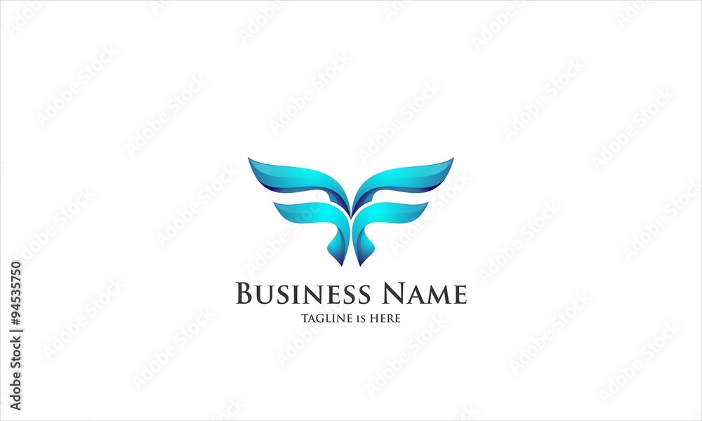 Obraz premium Blue Wings