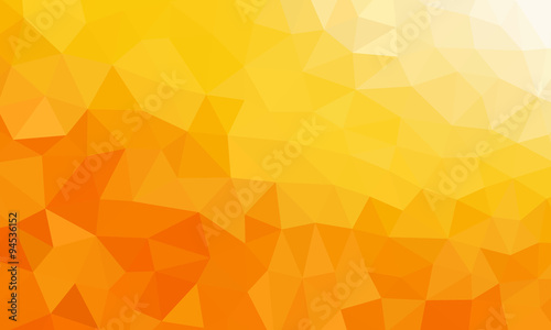 low poly background orange 4
