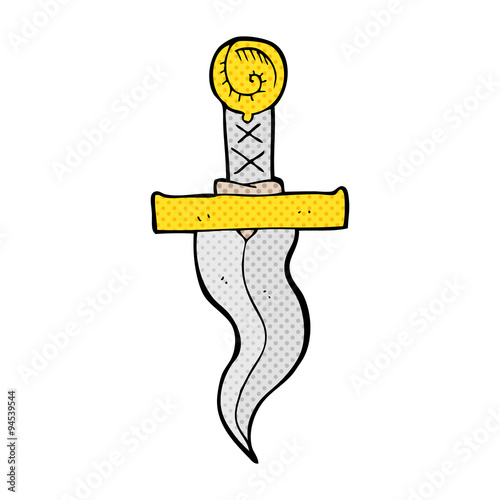 cartoon dagger
