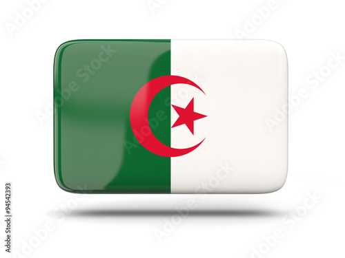 Square icon with flag of algeria Free Download Square icon with flag of algeria - GFXLoad