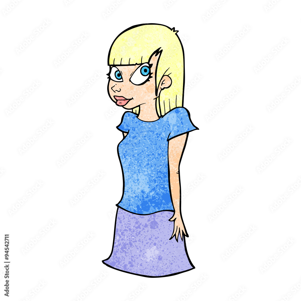 cartoon girl cartoon girl