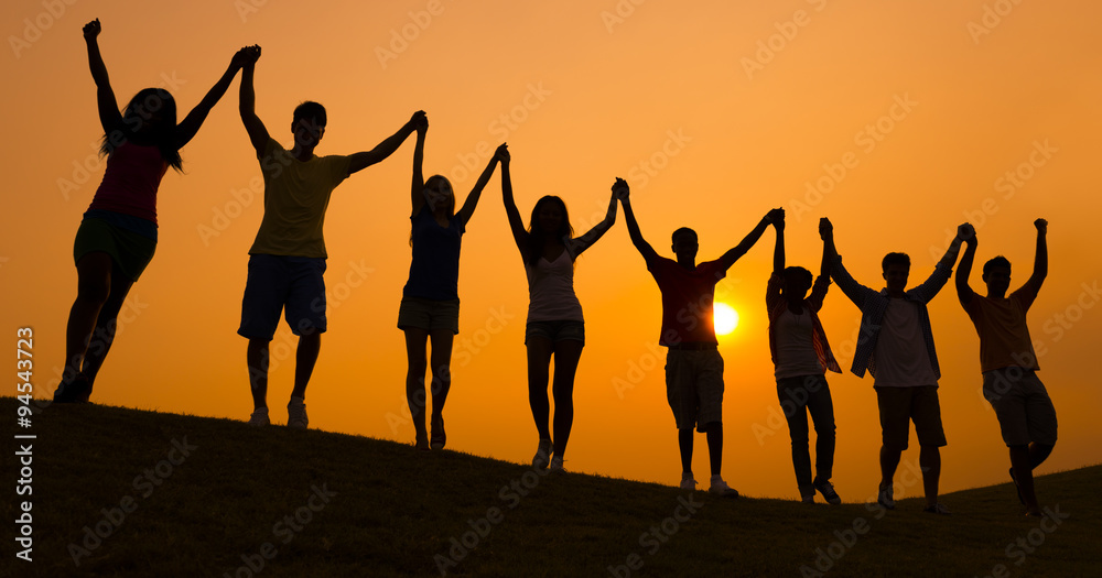 Group Multiethnic Diverse Colorful People Ethnic Concept