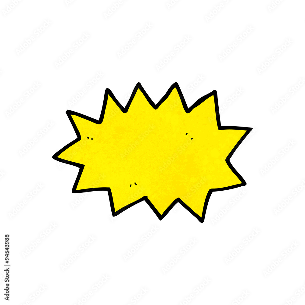 cartoon explosion symbol