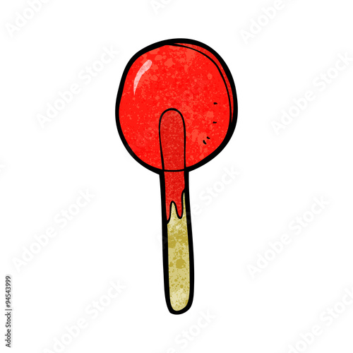 cartoon candy lolipop