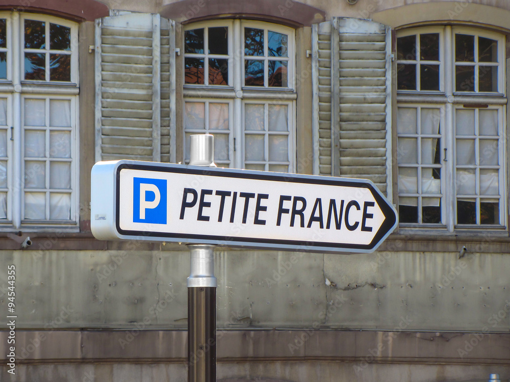 Signpost Petite France
