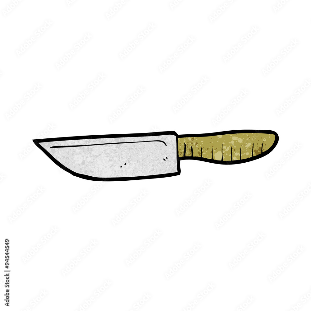 cartoon kitchen knife cartoon kitchen knife