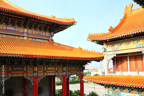 Traditional Chinese style temple at Wat Leng-Noei-Yi
