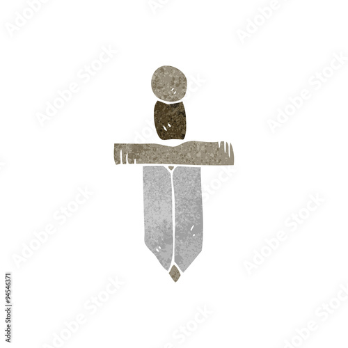 cartoon dagger