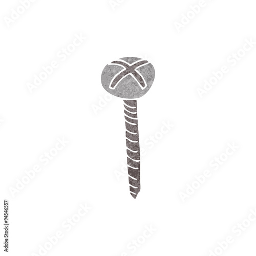 cartoon screw