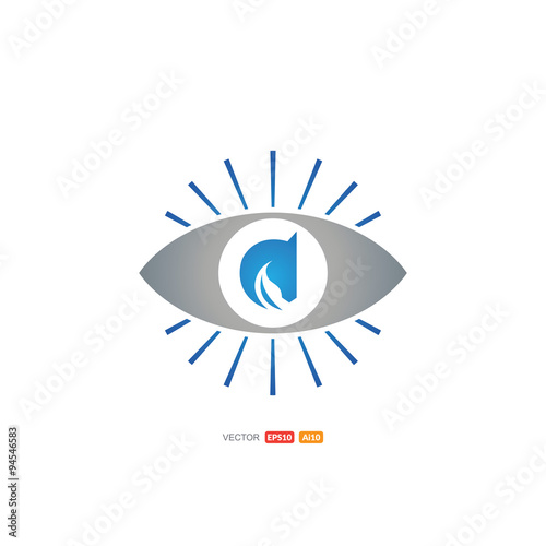 Abstract Eye Horse