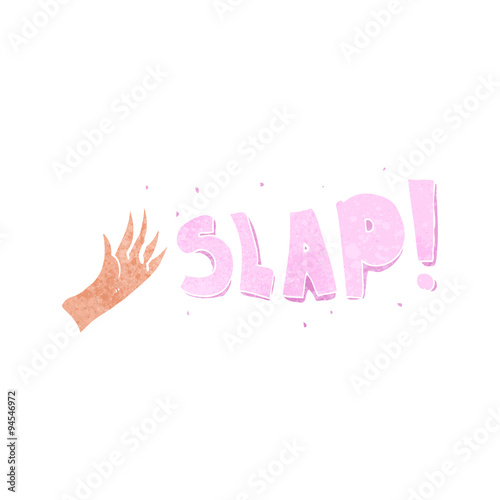 cartoon slap