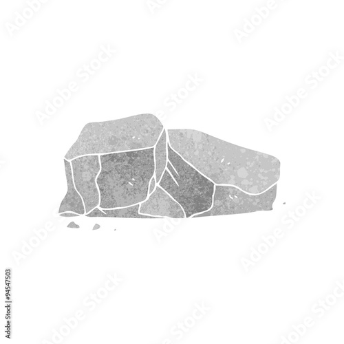 cartoon rocks