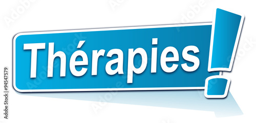 thérapies sur étiquette bleue