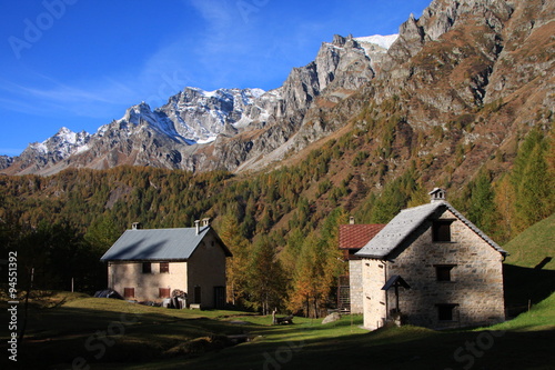 Alpi - Autunno all'Alpe Devero in Piemonte