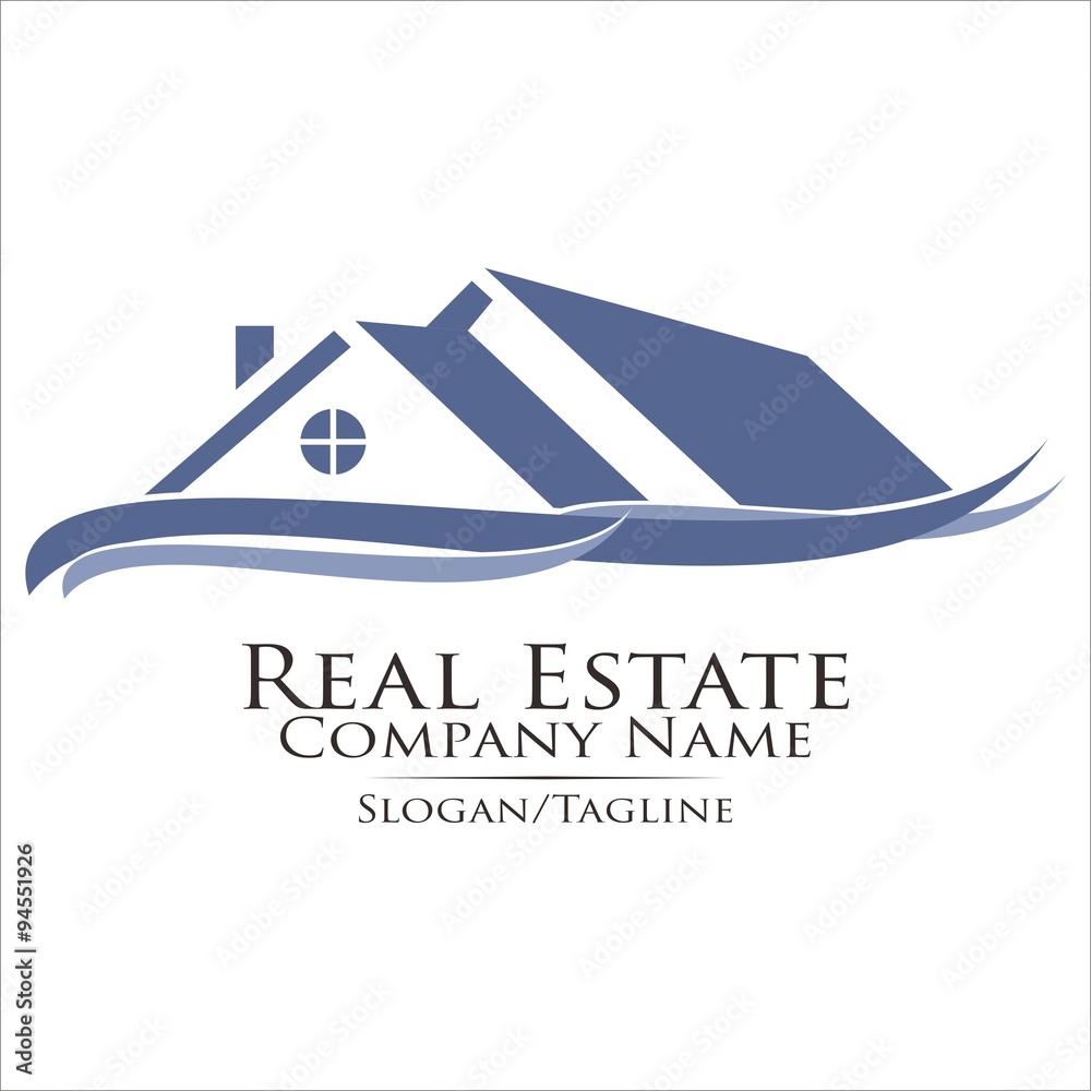 Property Real Estate logo icon vector 
