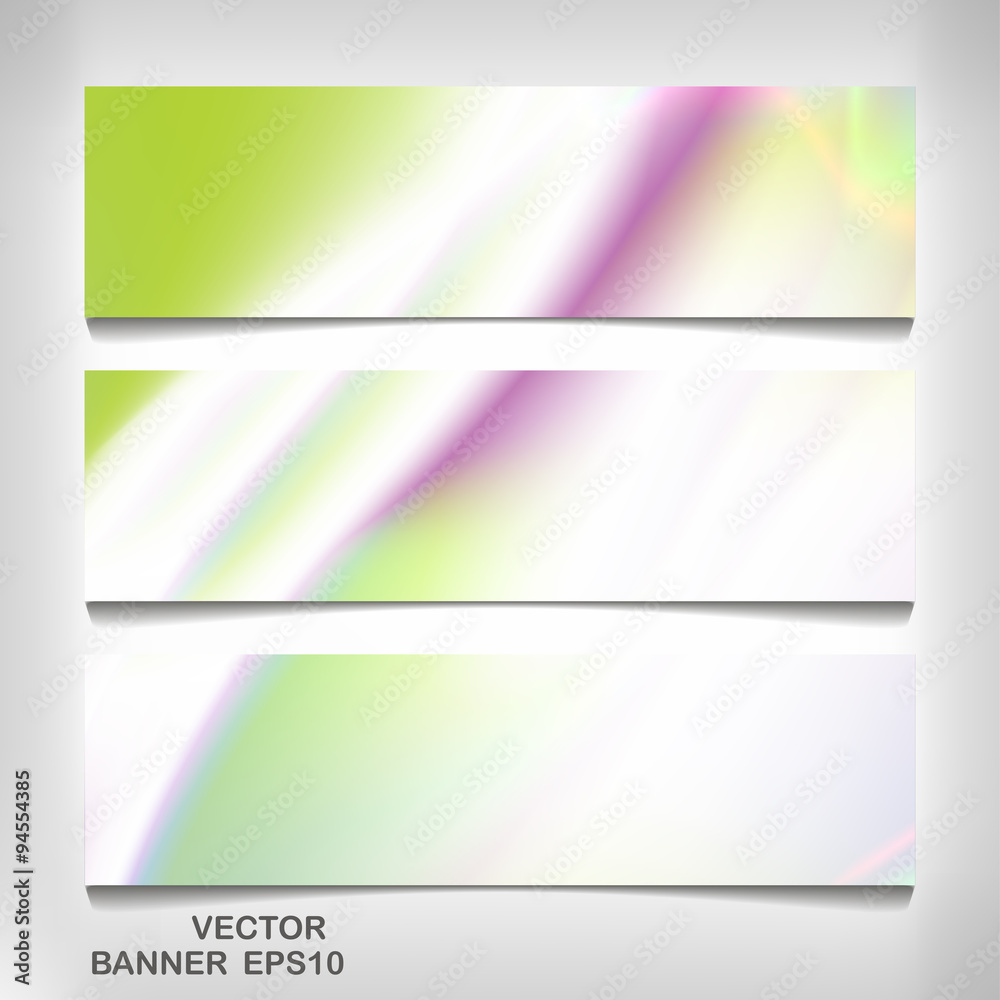 Fototapeta premium Colorful banner for your design