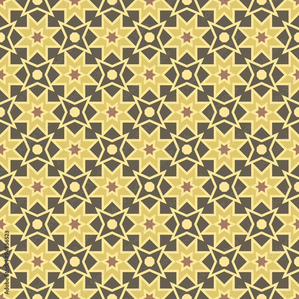 Abstract Seamless geometric pattern