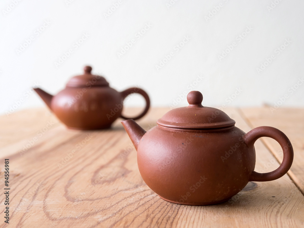 chinese traditional clay teapot