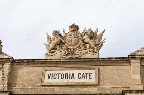 Victoria Gate in capital of Malta - Valletta, Europe