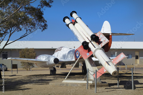 Australia, public missile park in Woomera photo