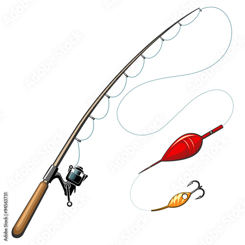 Vector fishing rods